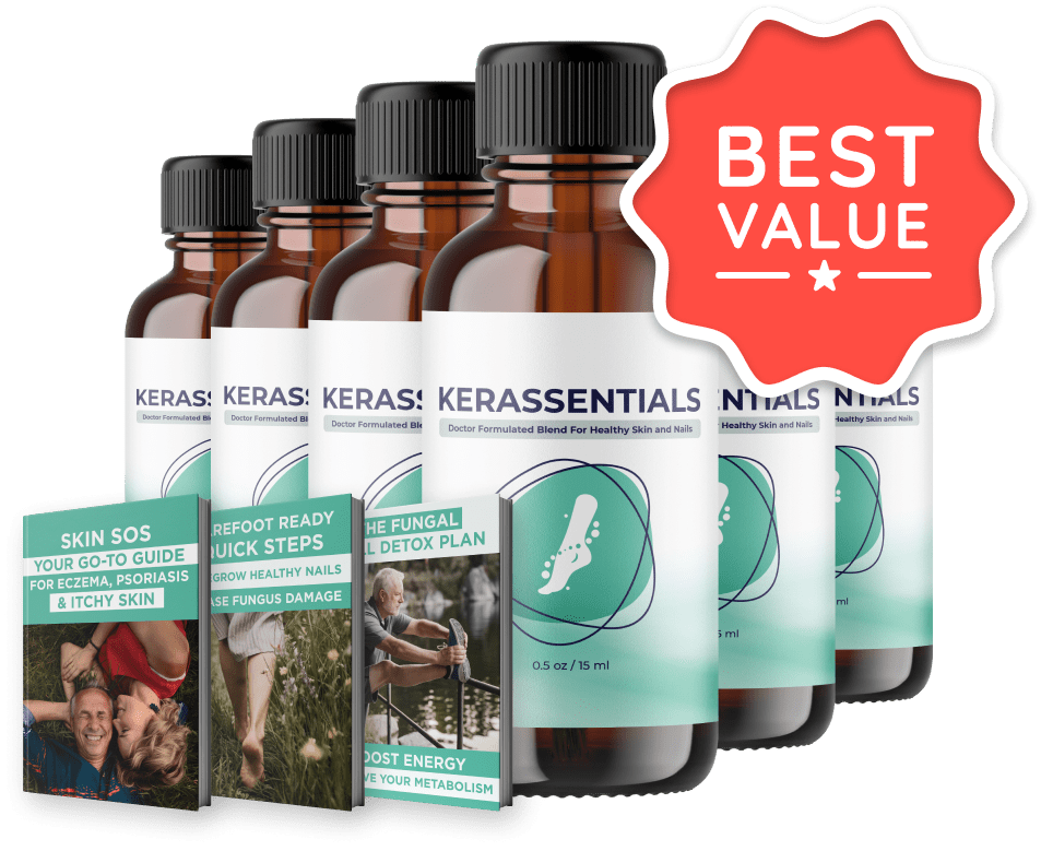Kerassentials - 3 + 3 Bottles + 3 Free Ebooks